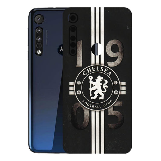 Motorola Phone Skins (All Models) - Chelsea Fan Club - 3D Embossed Finish (L-36) Motorola Moto One Macro