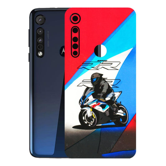 Motorola Phone Skins (All Models) - Bikers Love - 3D Embossed Finish (L-58) Motorola Moto One Macro