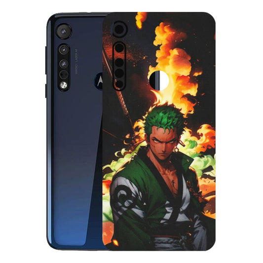 Motorola Phone Skins (All Models) - Roronoa Zoro - Matte Finish (M-102) Motorola Moto One Macro