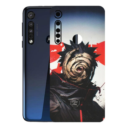 Motorola Phone Skins (All Models) - Obito Uchiha Cool Anime - Matte Finish (M-134) Motorola Moto One Macro