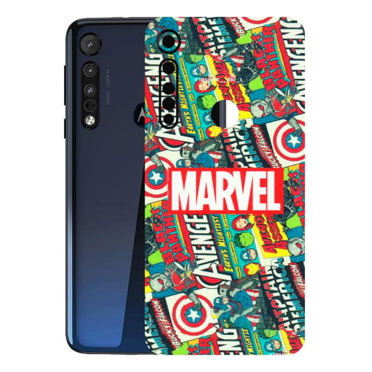 Motorola Phone Skins (All Models) - Marvel Comic Lover - Matte Finish (M-30) Motorola Moto One Macro