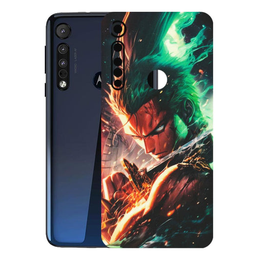 Motorola Phone Skins (All Models) - Anime Gojo Sword - Matte Finish (M-32) Motorola Moto One Macro