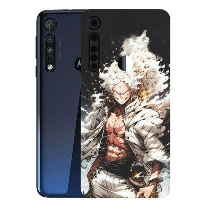 Motorola Phone Skins (All Models) - Anime Angry Classy Character - Matte Finish (M-34) Motorola Moto One Macro