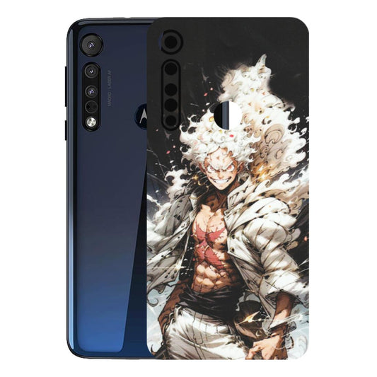 Motorola Phone Skins (All Models) - Anime Angry Classy Character - Matte Finish (M-34) Motorola Moto One Macro