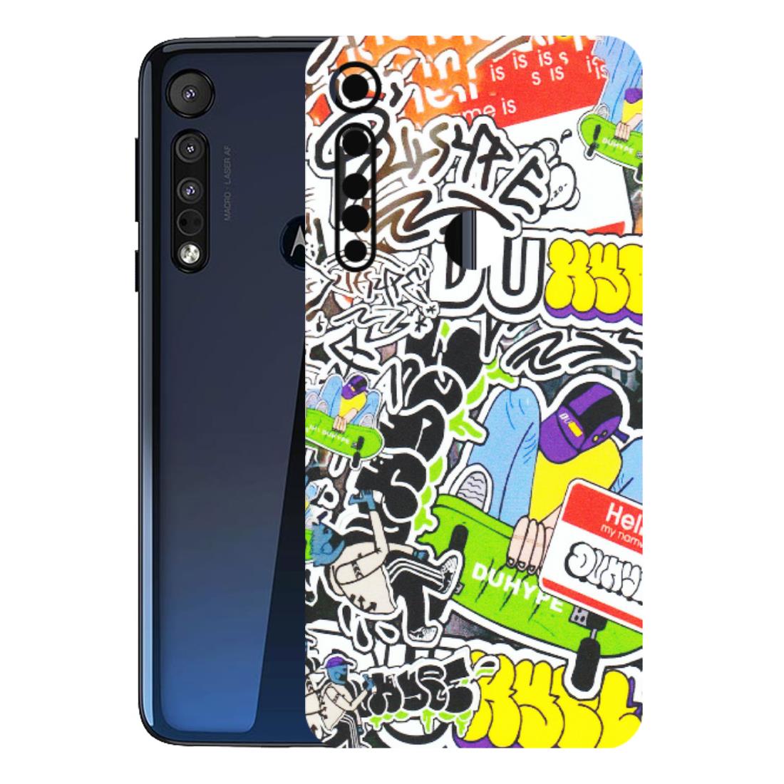 Motorola Phone Skins (All Models) - Dope Graffiti - Matte Finish (M-61) Motorola Moto One Macro
