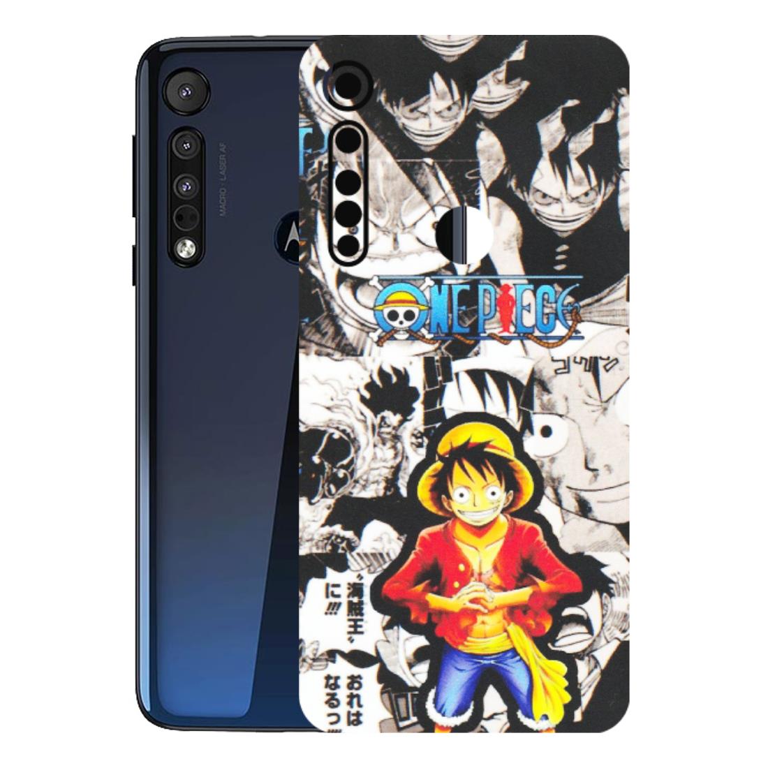 Motorola Phone Skins (All Models) - One Piece B&W - Matte Finish (M-63) Motorola Moto One Macro