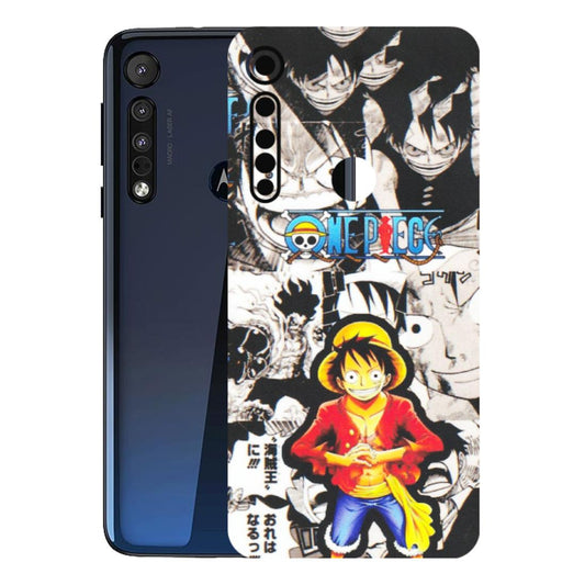 Motorola Phone Skins (All Models) - One Piece B&W - Matte Finish (M-63) Motorola Moto One Macro