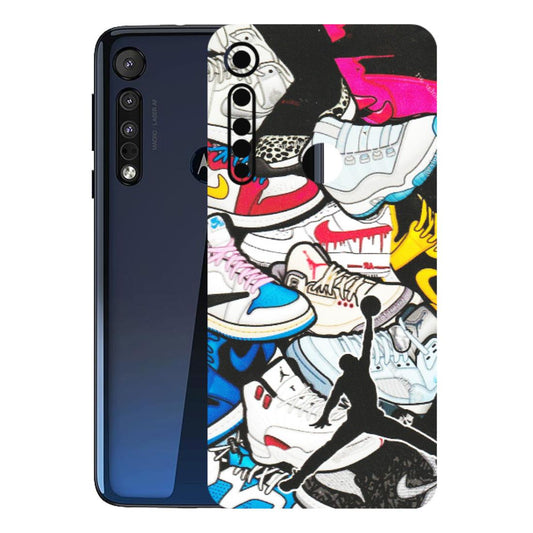 Motorola Phone Skins (All Models) - Jordan Sneakers Fan - Matte Finish (M-80) Motorola Moto One Macro