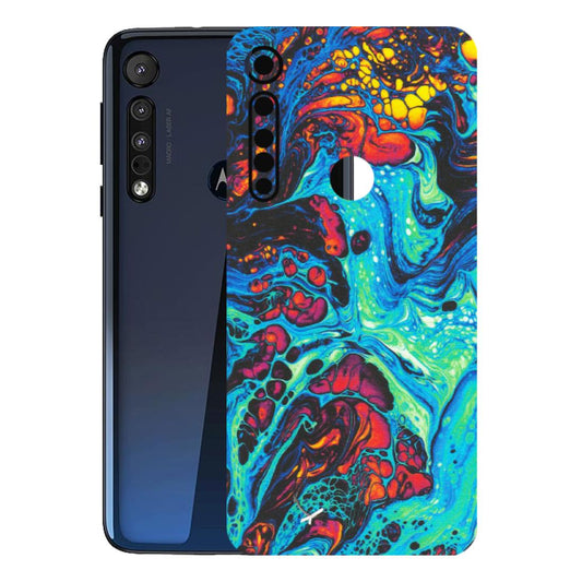 Motorola Phone Skins (All Models) - Majestic Galactic Marbel - Matte Finish (M-85) Motorola Moto One Macro