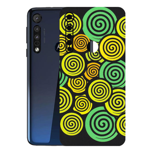 Motorola Phone Skins (All Models) - Crazy Spiral - Matte Finish (M-91) Motorola Moto One Macro