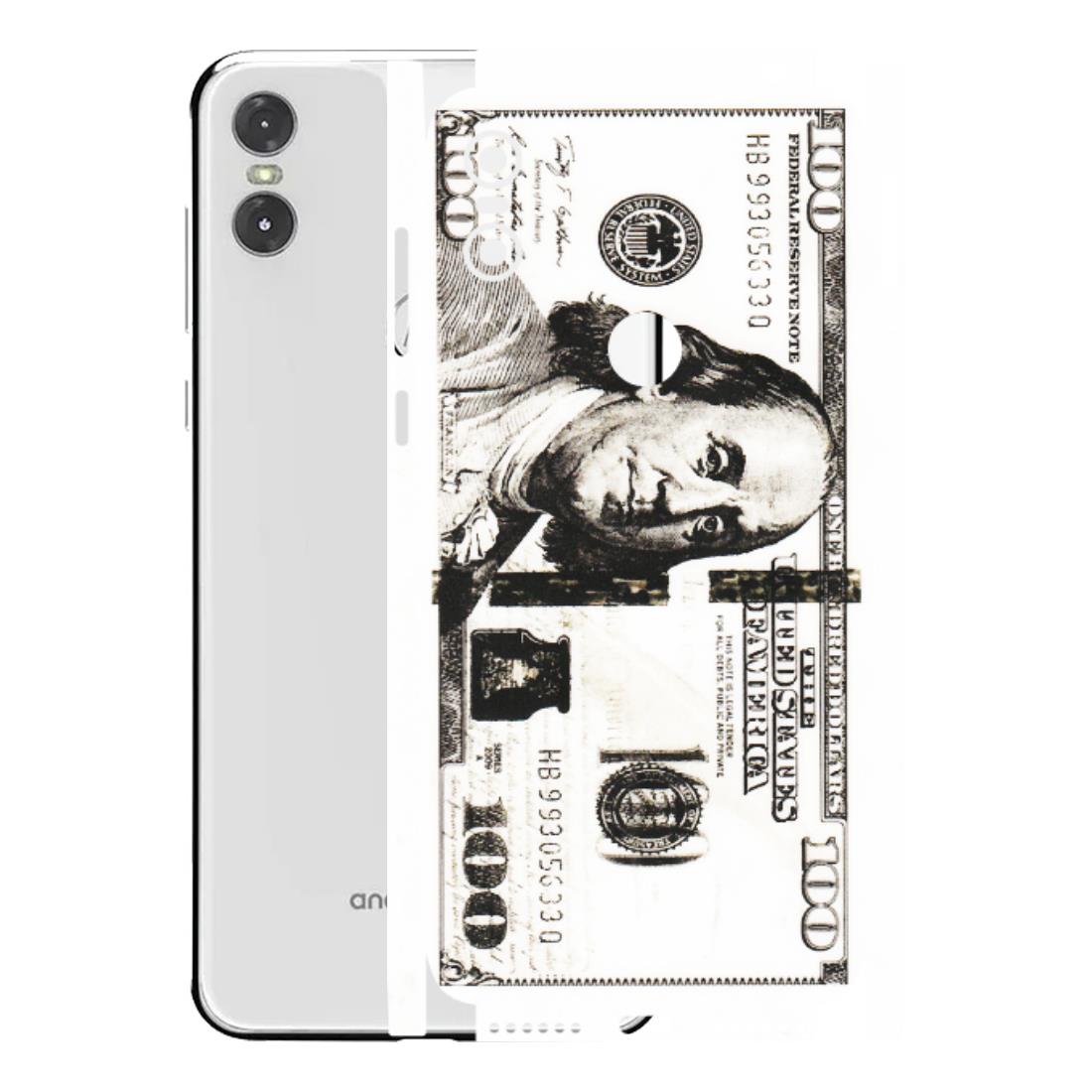 Motorola Phone Skins (All Models) - 100 Dollar Currency - Transparent Finish (T-01) Motorola Moto One