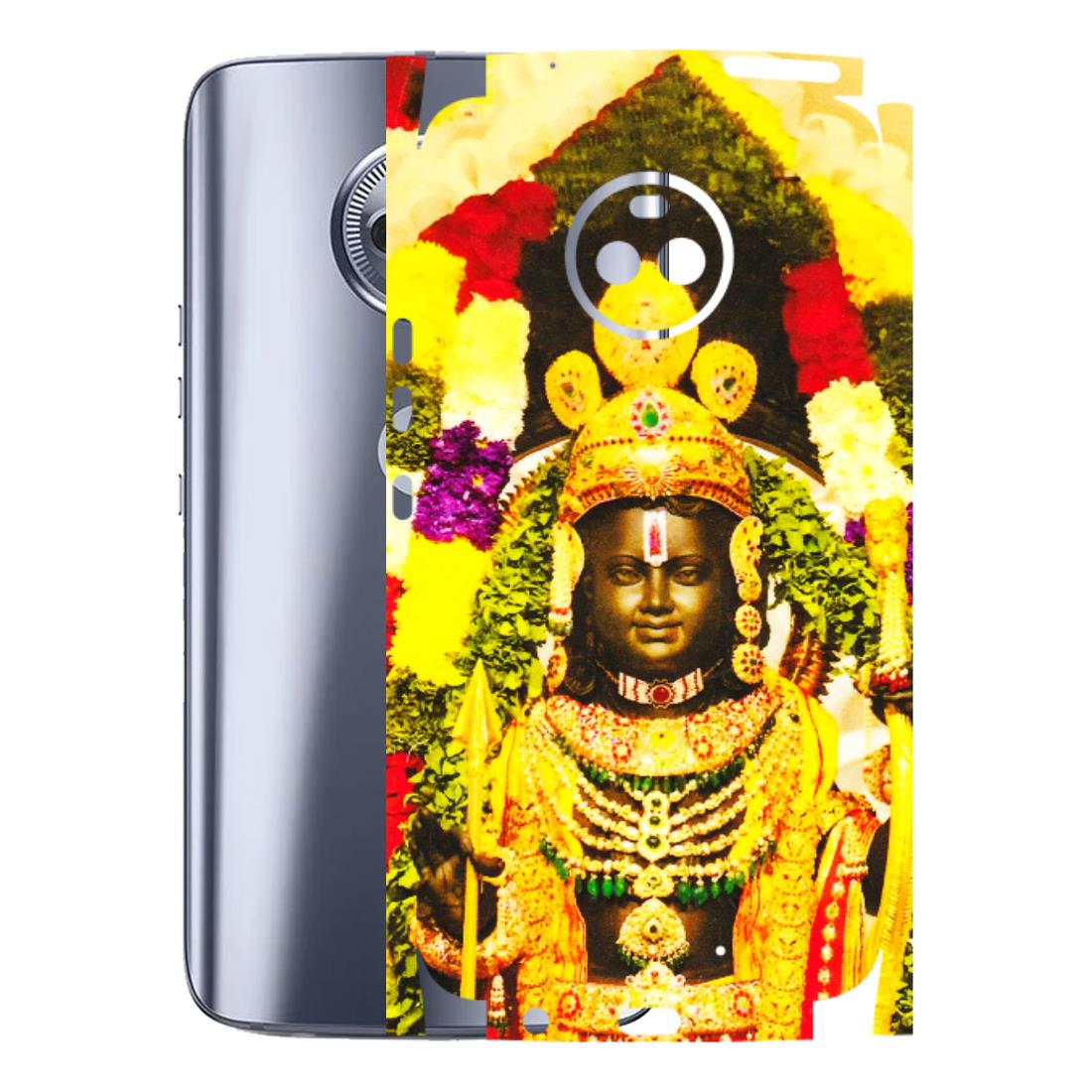 Motorola Phone Skins (All Models) - Ram Lalla Ayodhya - 3D Embossed Finish (L-103) Motorola Moto X4