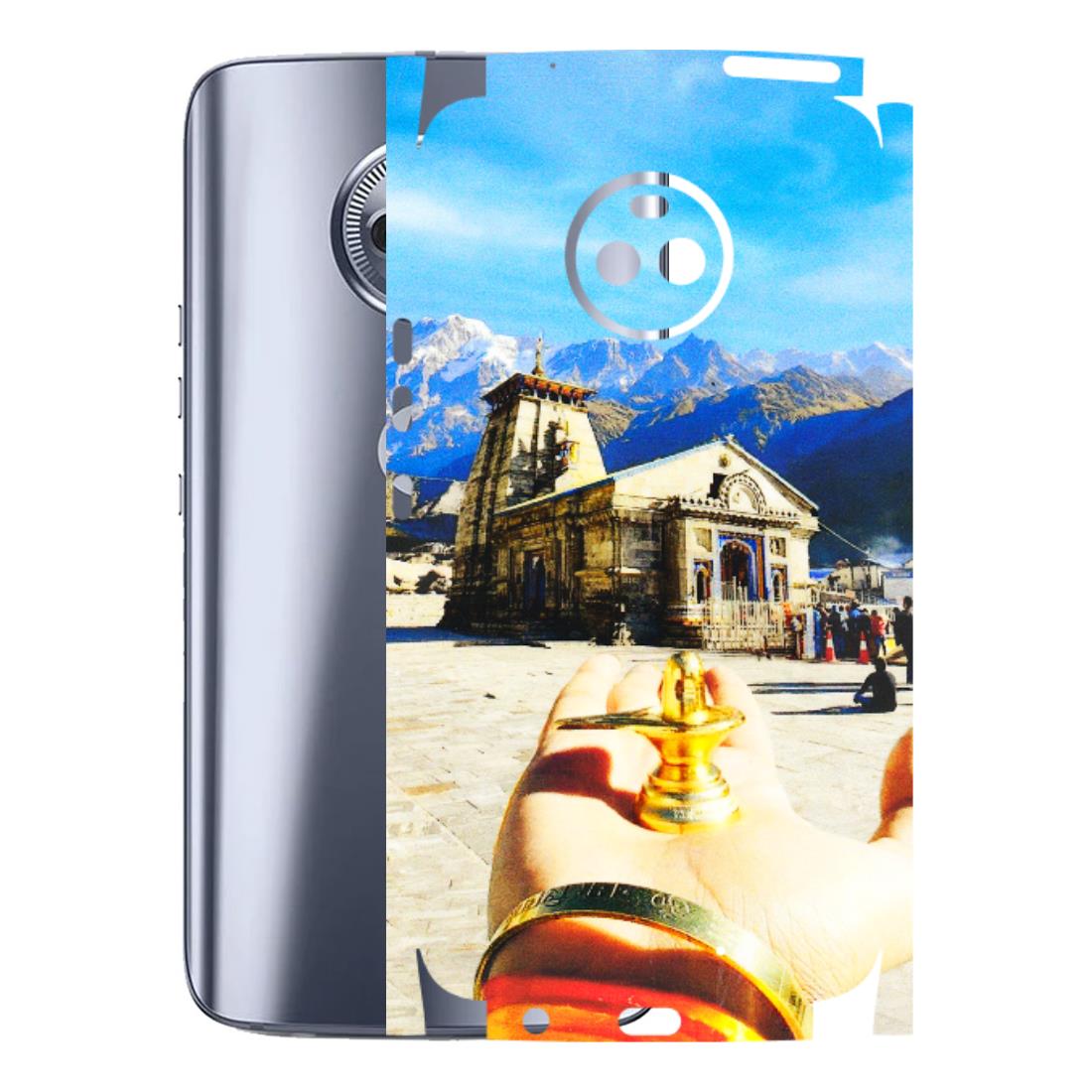 Motorola Phone Skins (All Models) - Beauty of Kedarnath - 3D Embossed Finish (L-108) Motorola Moto X4