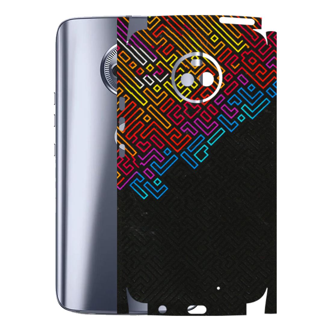 Motorola Phone Skins (All Models) - Dotme Pattern Art - 3D Embossed Finish (L-121) Motorola Moto X4