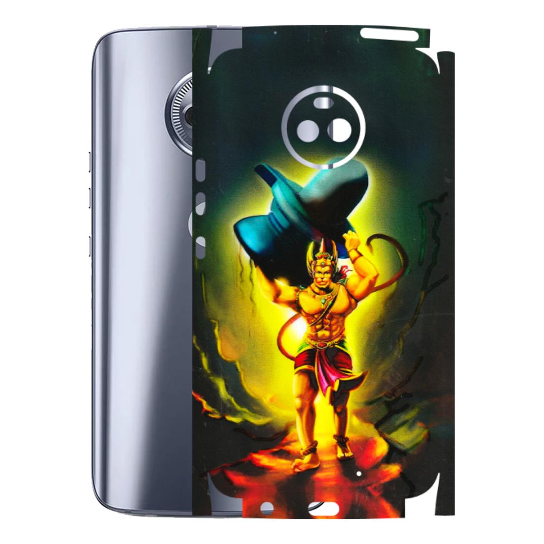 Motorola Phone Skins (All Models) - Hanuman Ji - 3D Embossed Finish (L-128) Motorola Moto X4