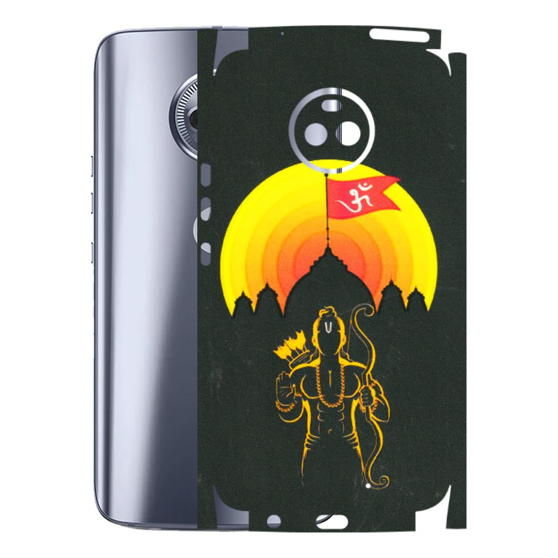 Motorola Phone Skins (All Models) - Lord Ram - 3D Embossed Finish (L-132) Motorola Moto X4