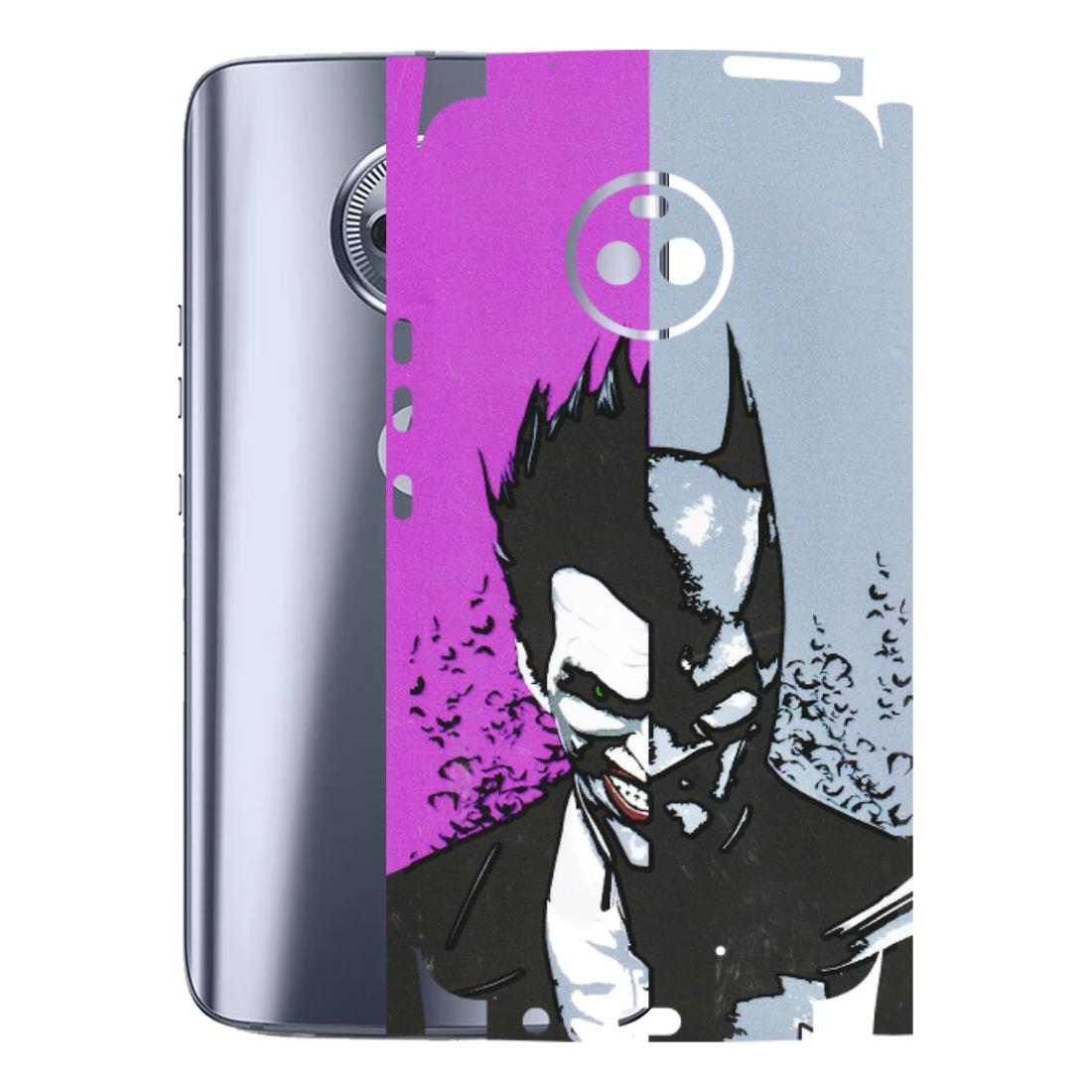 Motorola Phone Skins (All Models) - Batman & Joker - 3D Embossed Finish (L-143) Motorola Moto X4
