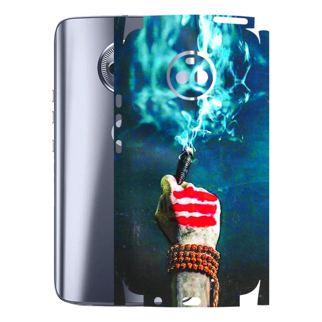 Motorola Phone Skins (All Models) - Mahadev Bhakt - 3D Embossed Finish (L-146) Motorola Moto X4