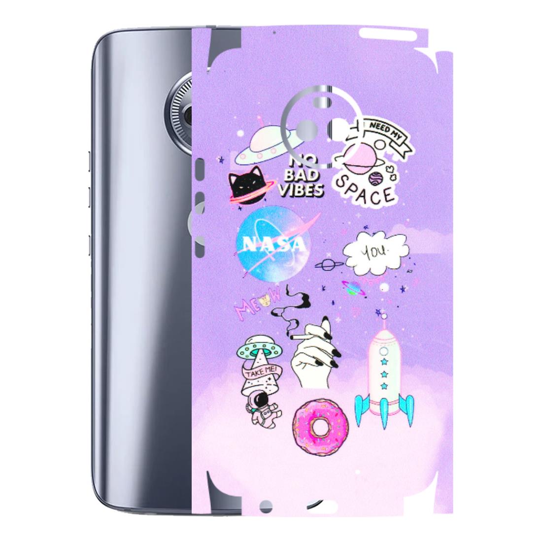 Motorola Phone Skins (All Models) - I Need My Nasa Skin - 3D Embossed Finish (L-149) Motorola Moto X4