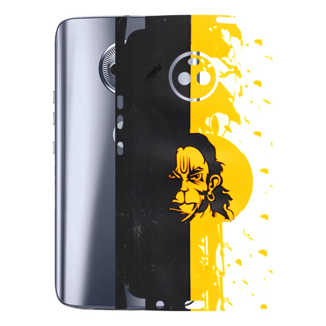Motorola Phone Skins (All Models) - Bajrangbali - 3D Embossed Finish (L-151) Motorola Moto X4