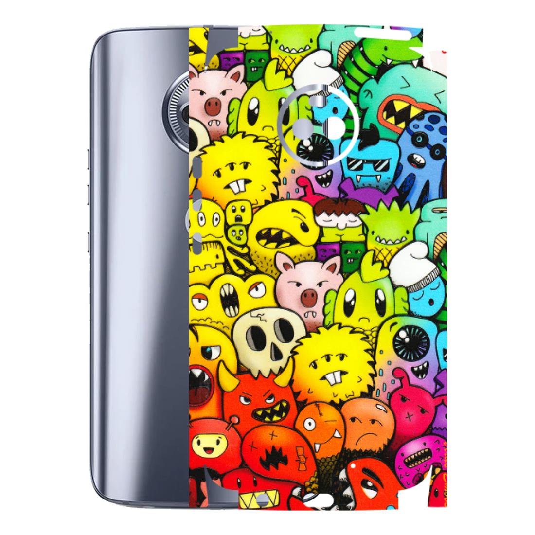 Motorola Phone Skins (All Models) - Angry Funkies - 3D Embossed Finish (L-169) Motorola Moto X4