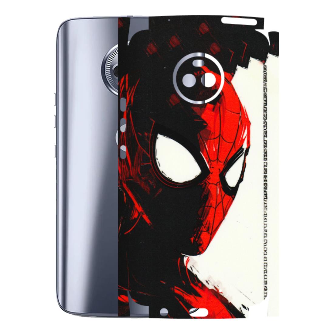 Motorola Phone Skins (All Models) - Spiderman Killer Face - 3D Embossed Finish (L-17) Motorola Moto X4