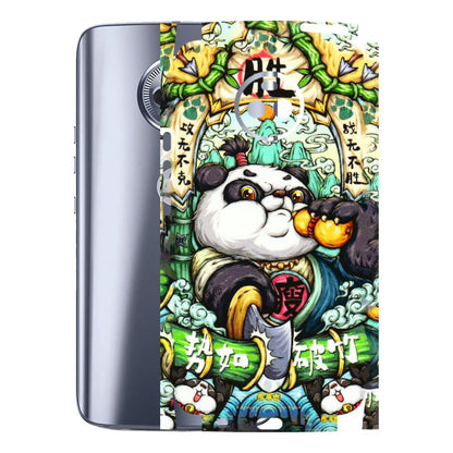 Motorola Phone Skins (All Models) - Royal Rich Panda - 3D Embossed Finish (L-170) Motorola Moto X4