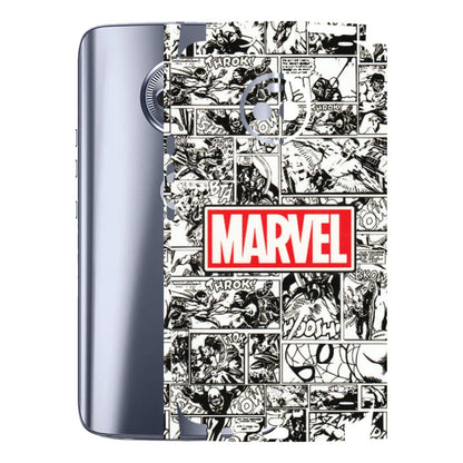 Motorola Phone Skins (All Models) - Marvel Comic - 3D Embossed Finish (L-171) Motorola Moto X4