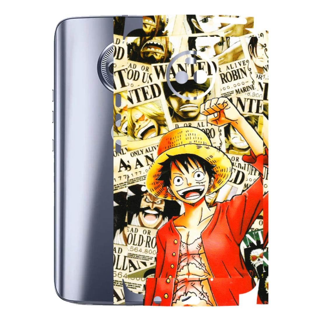 Motorola Phone Skins (All Models) - Luffy Anime - 3D Embossed Finish (L-177) Motorola Moto X4