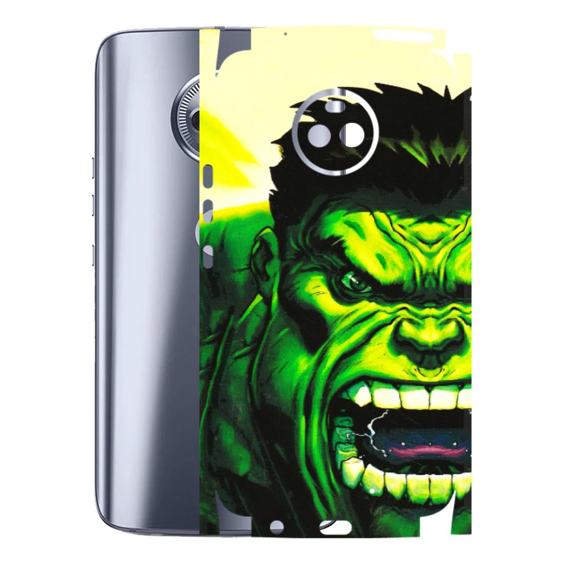 Motorola Phone Skins (All Models) - Hulk - 3D Embossed Finish (L-180) Motorola Moto X4