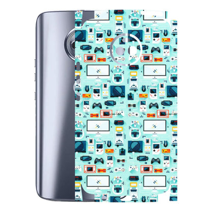 Motorola Phone Skins (All Models) - Gadgets Doodle - 3D Embossed Finish (L-184) Motorola Moto X4