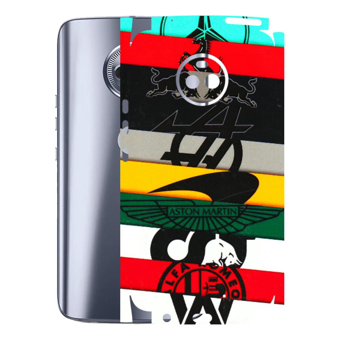Motorola Phone Skins (All Models) - Multi Designer Brands - 3D Embossed Finish (L-187) Motorola Moto X4
