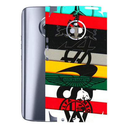 Motorola Phone Skins (All Models) - Multi Designer Brands - 3D Embossed Finish (L-187) Motorola Moto X4
