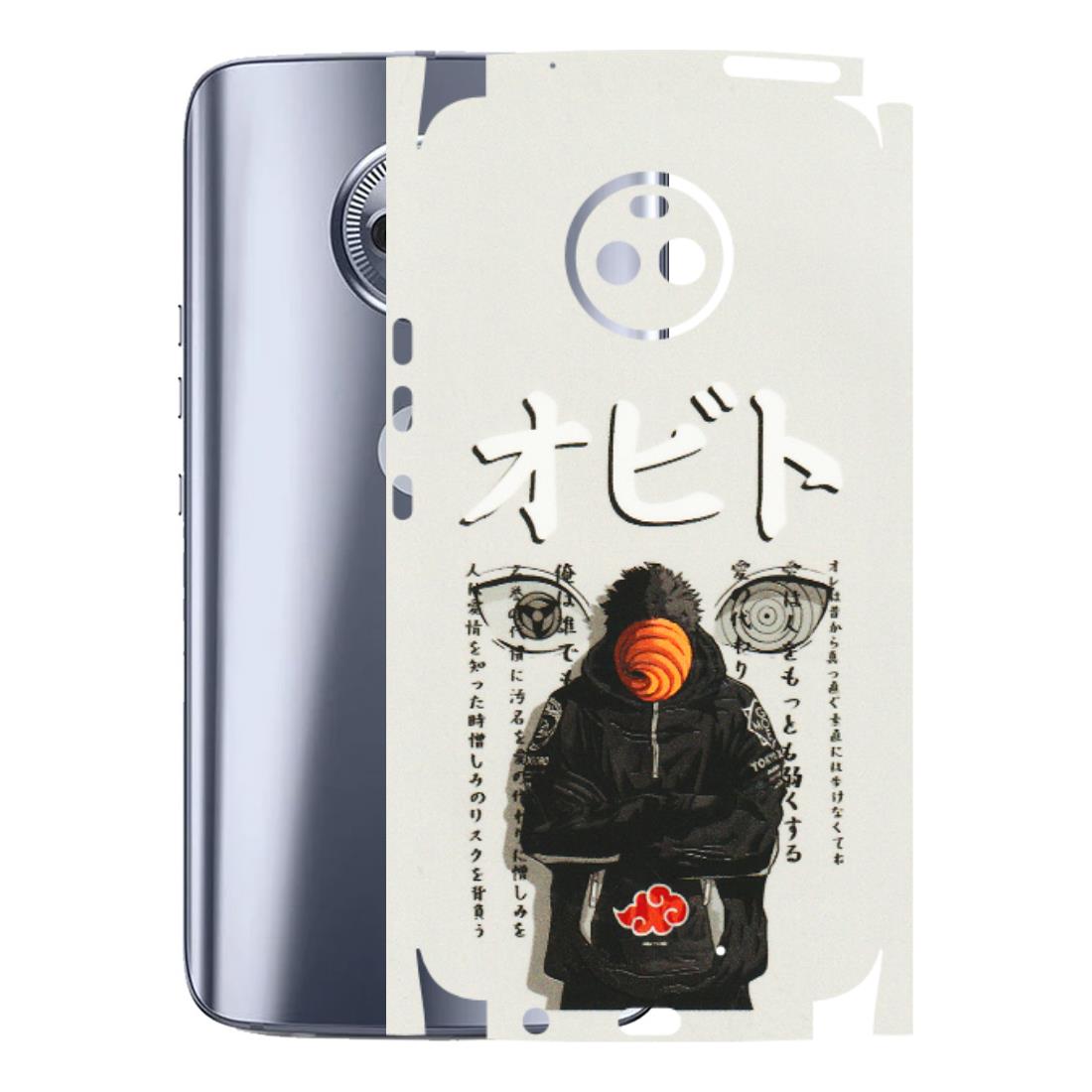 Motorola Phone Skins (All Models) - Obito Anime Eye - 3D Embossed Finish (L-19) Motorola Moto X4