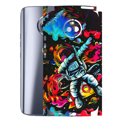 Motorola Phone Skins (All Models) - Astronaut Dope - 3D Embossed Finish (L-191) Motorola Moto X4