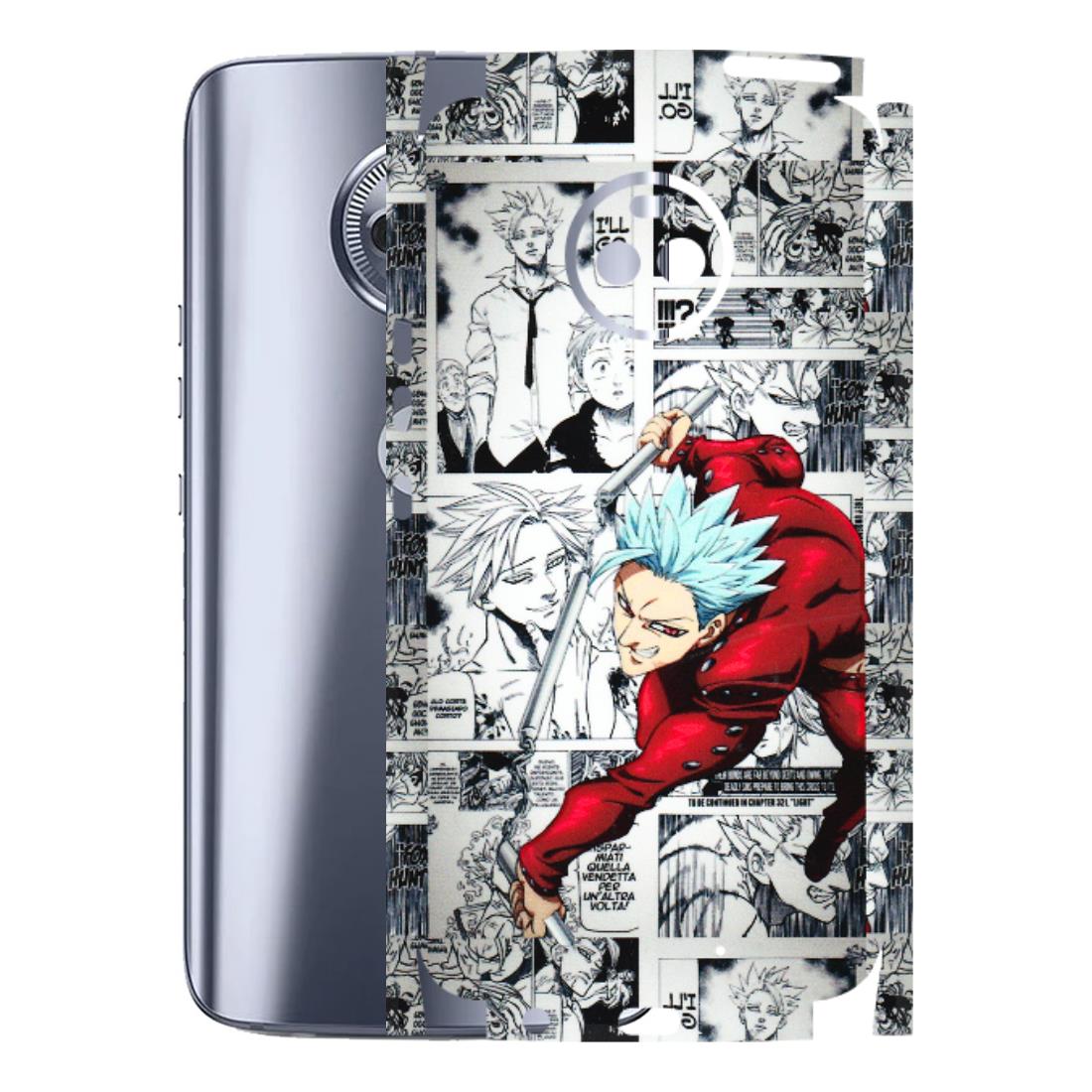 Motorola Phone Skins (All Models) - Anime Comic - 3D Embossed Finish (L-192) Motorola Moto X4