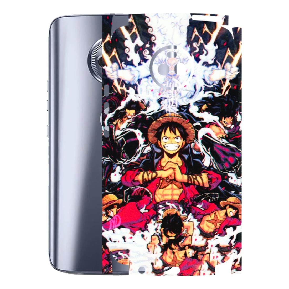 Motorola Phone Skins (All Models) - Luffy Anime Character - 3D Embossed Finish (L-203) Motorola Moto X4