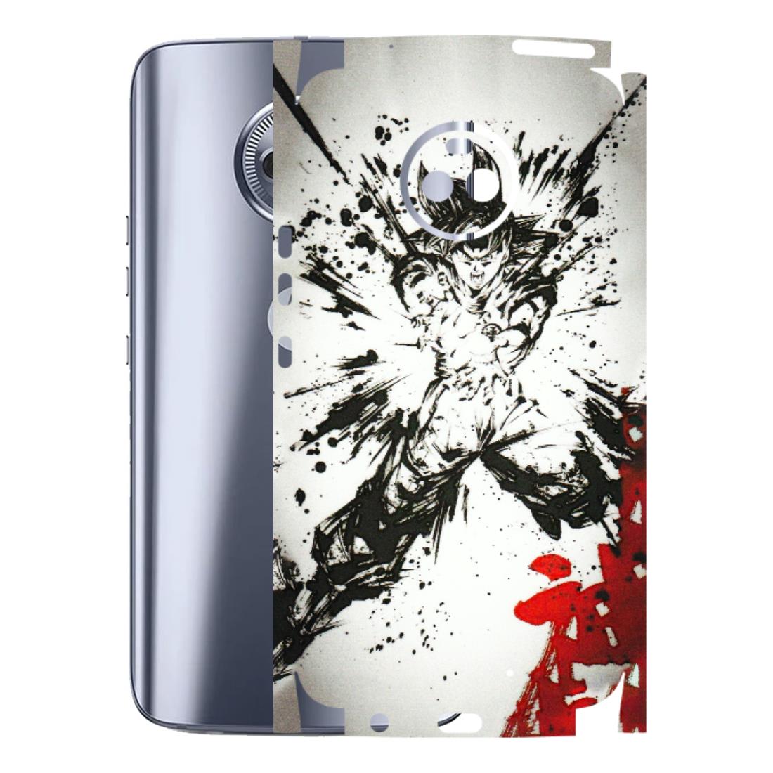 Motorola Phone Skins (All Models) - DBZ - 3D Embossed Finish (L-206) Motorola Moto X4