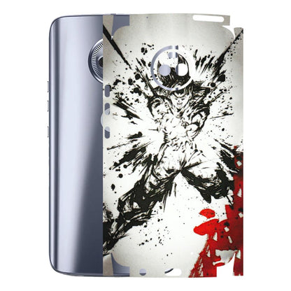 Motorola Phone Skins (All Models) - DBZ - 3D Embossed Finish (L-206) Motorola Moto X4