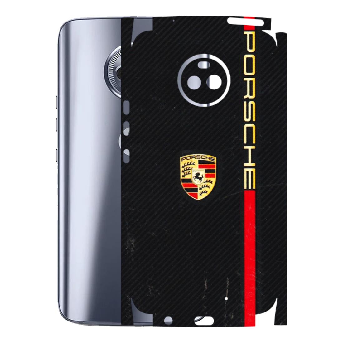 Motorola Phone Skins (All Models) - Premium Porsche - 3D Embossed Finish (L-225) Motorola Moto X4