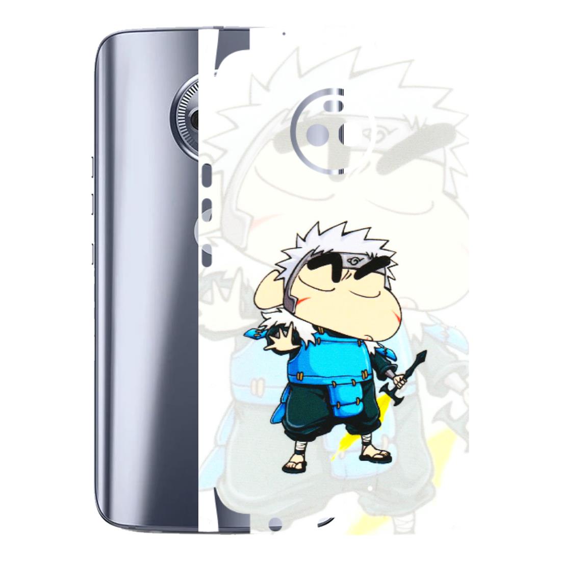 Motorola Phone Skins (All Models) - Angry Young Shinchan - 3D Embossed Finish (L-226) Motorola Moto X4