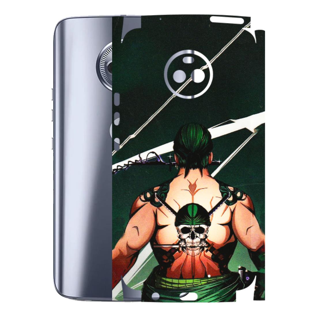 Motorola Phone Skins (All Models) - Zoro Anime - 3D Embossed Finish (L-23) Motorola Moto X4