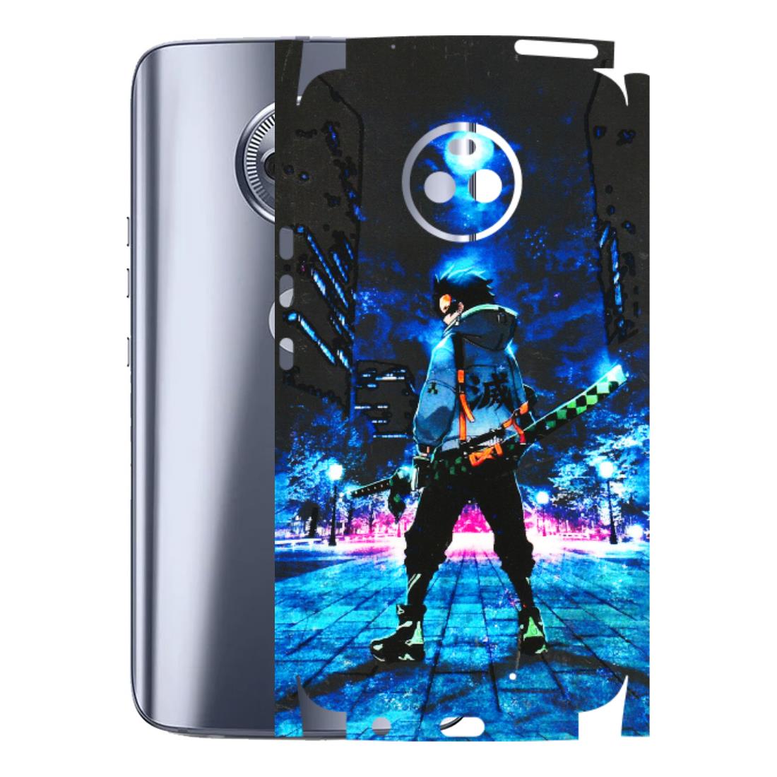 Motorola Phone Skins (All Models) - Demon Slayer Sword - 3D Embossed Finish (L-247) Motorola Moto X4