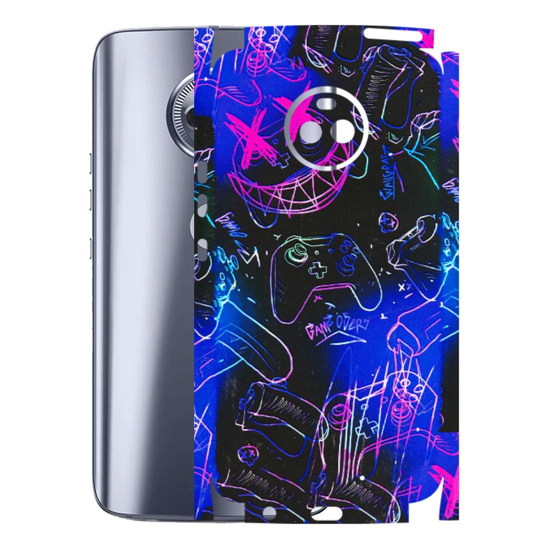 Motorola Phone Skins (All Models) - Gamers Paradise - 3D Embossed Finish (L-258) Motorola Moto X4