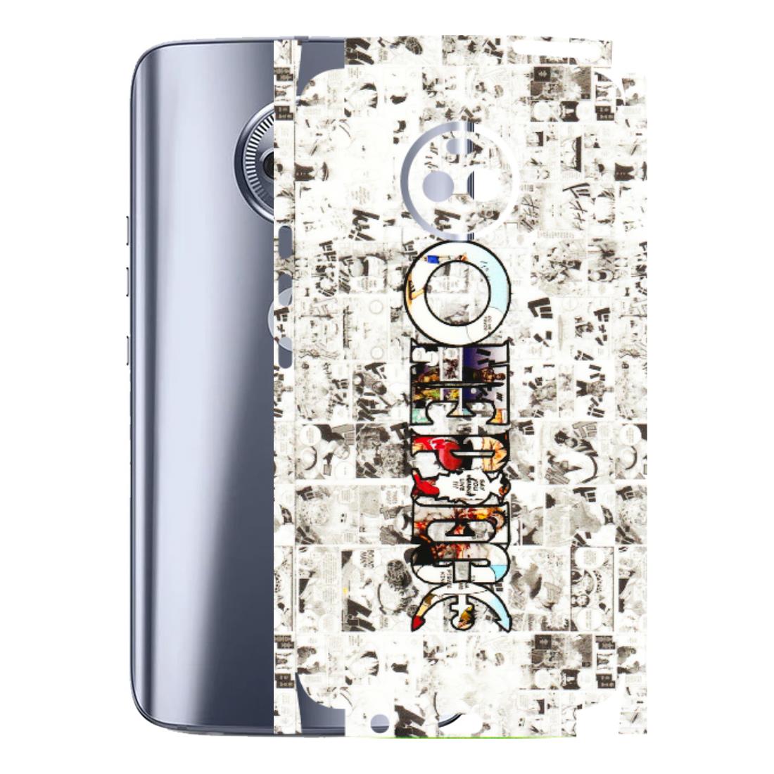 Motorola Phone Skins (All Models) - One Piece Manga - 3D Embossed Finish (L-26) Motorola Moto X4