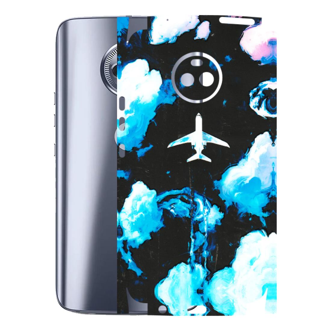 Motorola Phone Skins (All Models) - Travel In Airline - 3D Embossed Finish (L-264) Motorola Moto X4