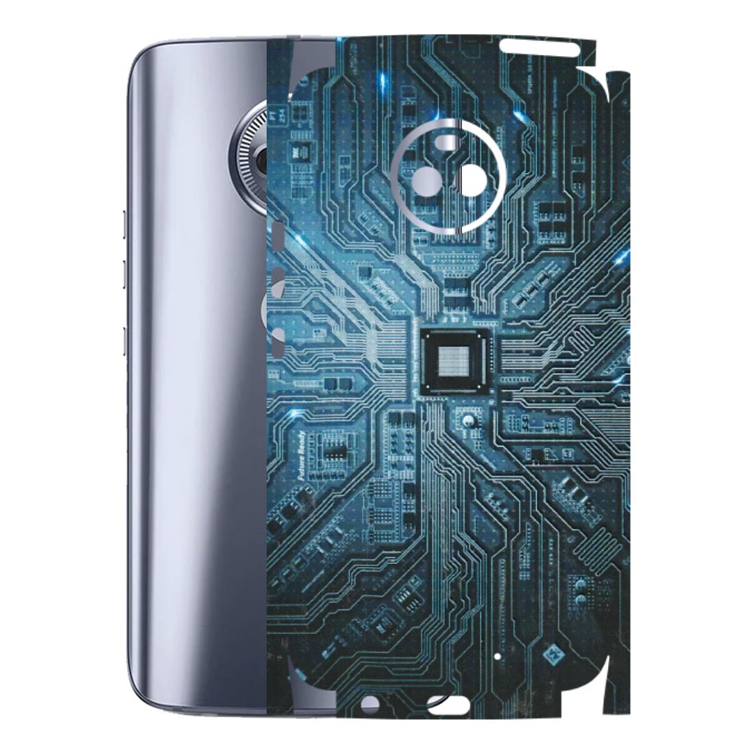 Motorola Phone Skins (All Models) - Original Circuit - 3D Embossed Finish (L-267) Motorola Moto X4