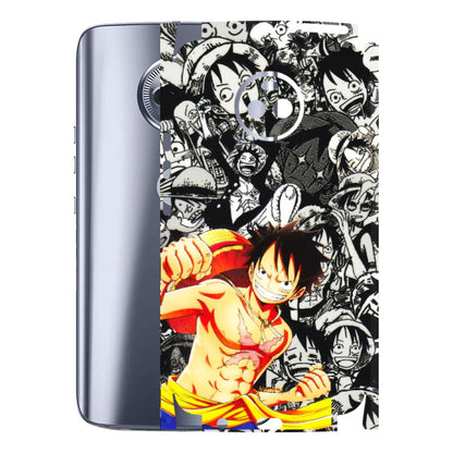 Motorola Phone Skins (All Models) - Anime Comics Games Doodles - 3D Embossed Finish (L-27) Motorola Moto X4