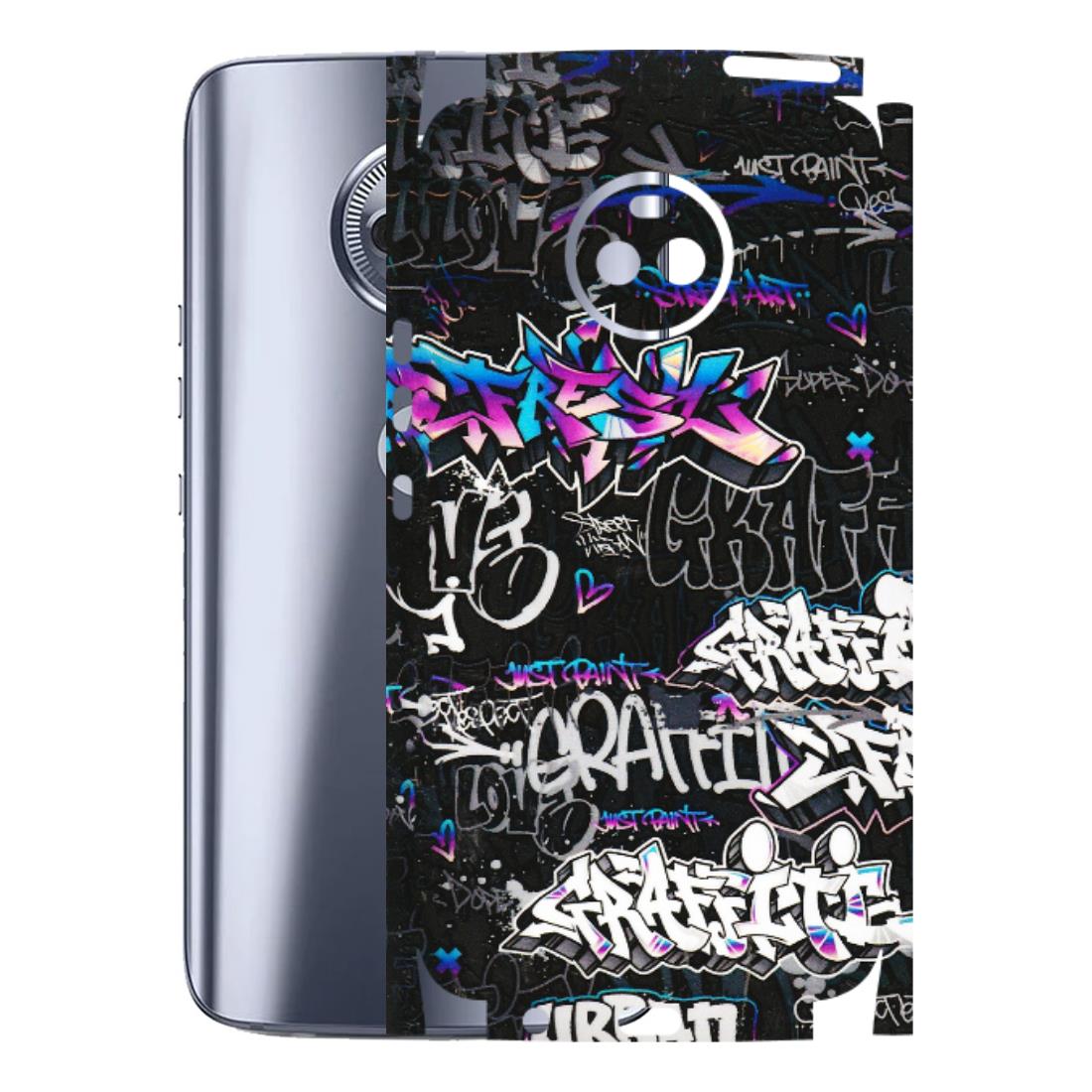 Motorola Phone Skins (All Models) - Graffiti Killer - 3D Embossed Finish (L-274) Motorola Moto X4