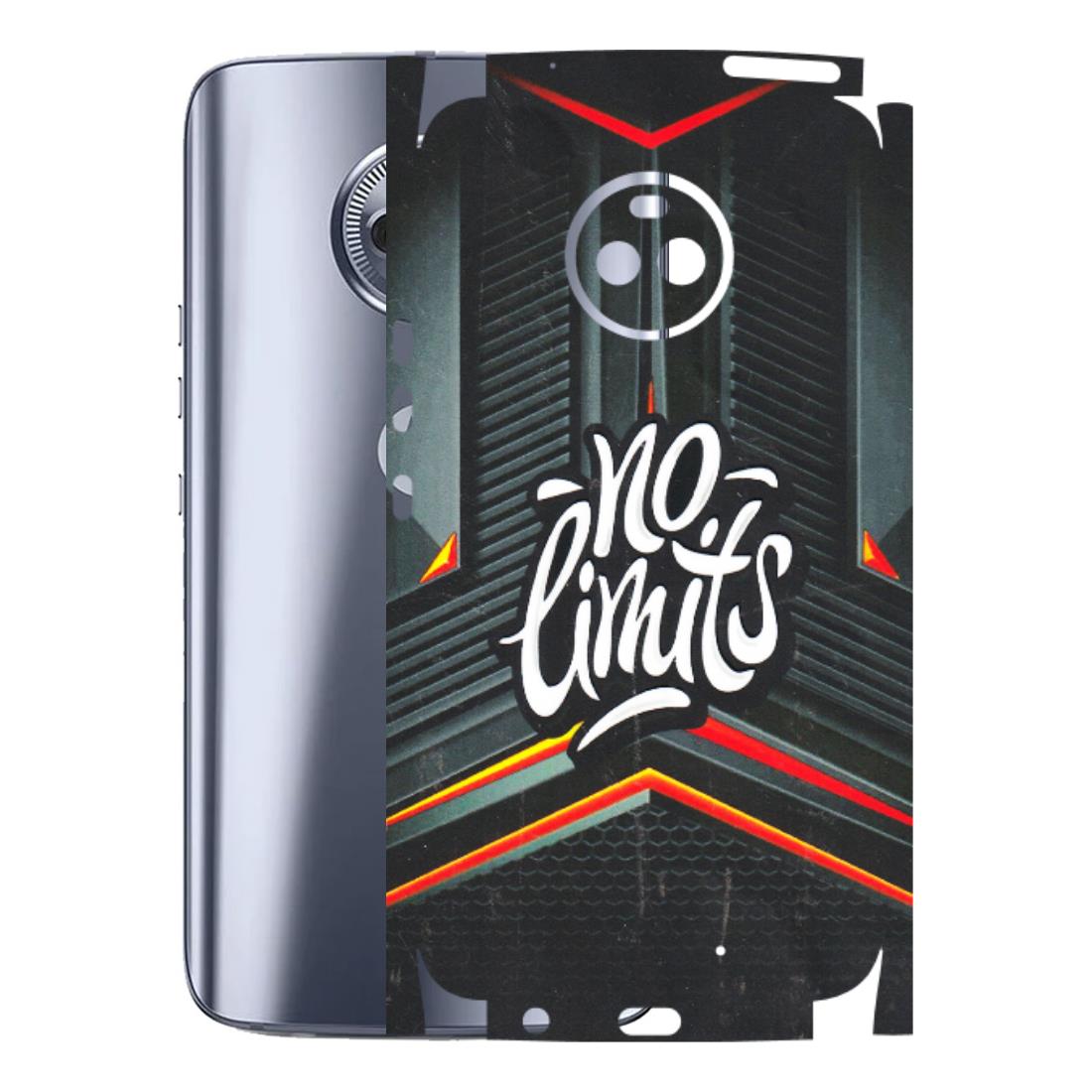 Motorola Phone Skins (All Models) - No Limits - 3D Embossed Finish (L-286) Motorola Moto X4
